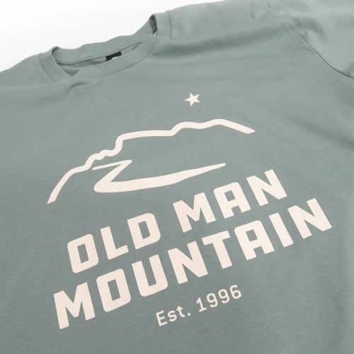 Old Man Mountain Logo tee