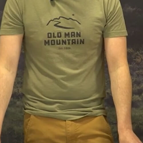 Old Man Mountain T-shirts