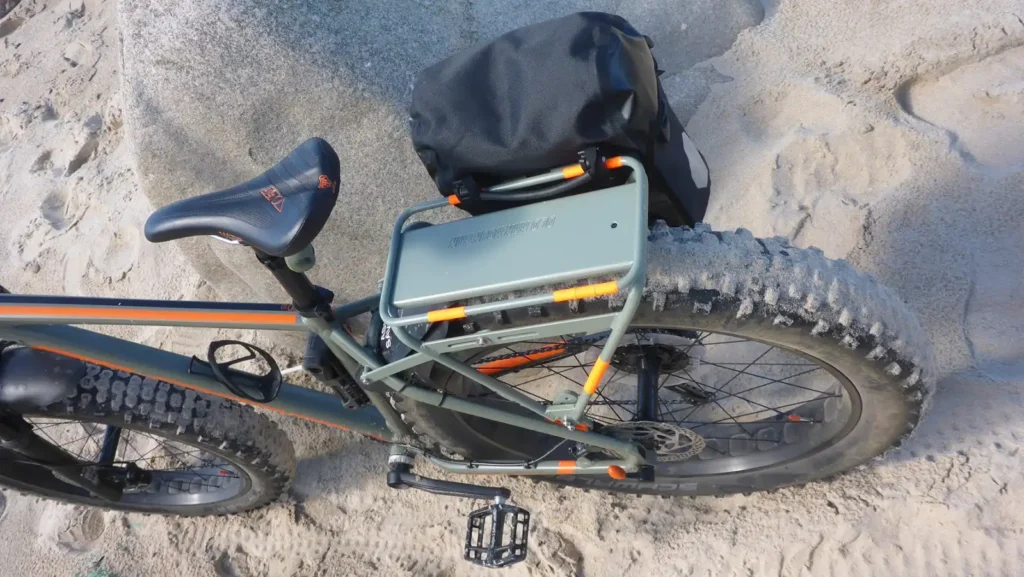 Felt DD Fatbike with a Sherpa Phat rack