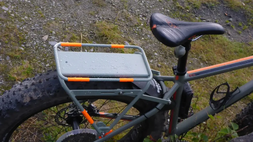 Felt DD Fatbike with a Sherpa Phat rack