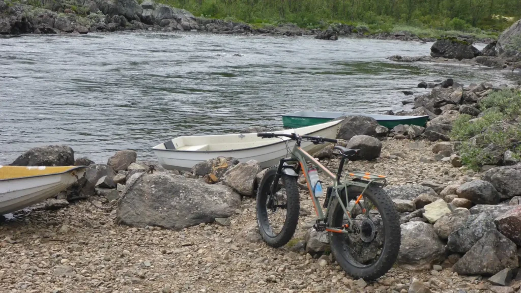Felt DD Fatbike with a Sherpa Phat rack