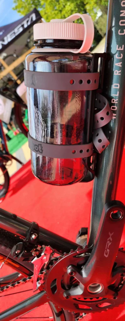 Avantum at Festibike bikeshow in Madrid with Old Man Mountain Carradice and Widefoot