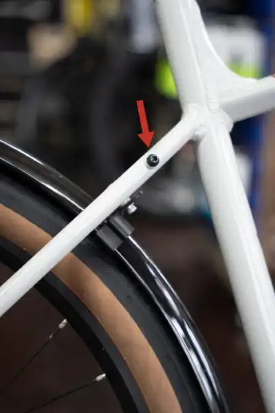 Eyelets on a bicycle