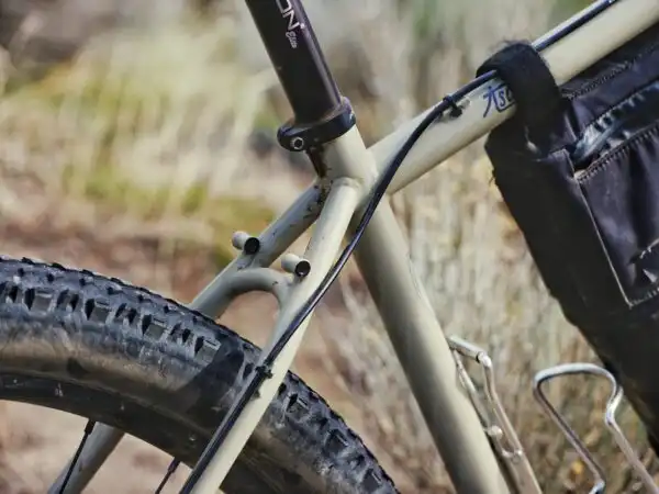 Eyelets on a bicycle