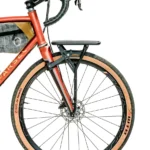 Elkhorn rack by Old Man Mountain ready to mount to the eyelets of the bike