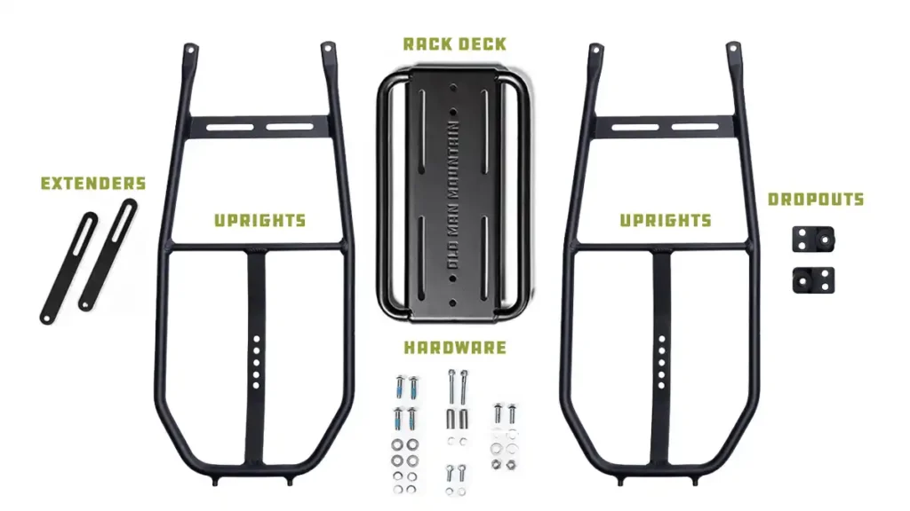 Impala Lowrider front rack by Old Man Mountain 