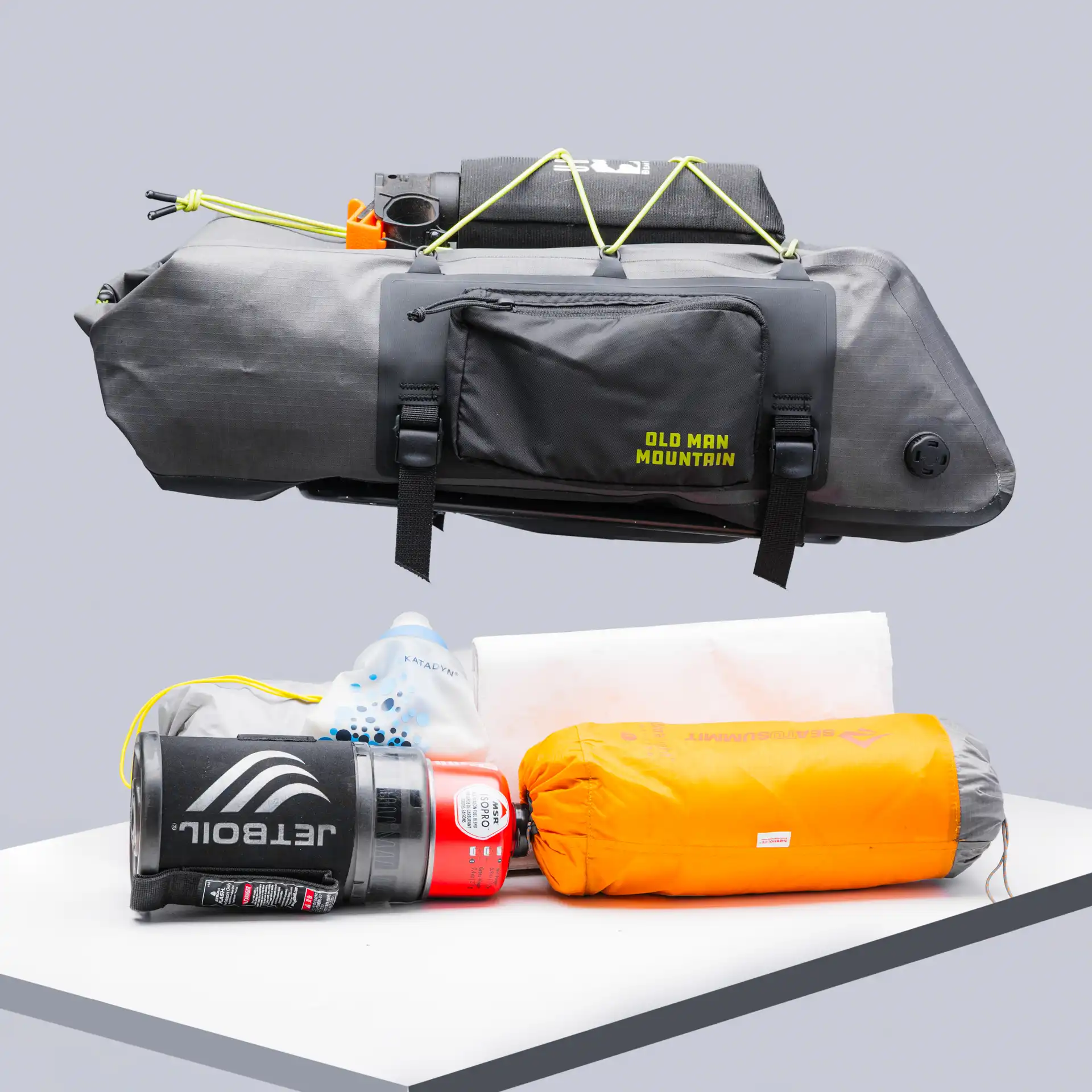 Atlas Rack Pack 12L Old Man Mountain bikepacking